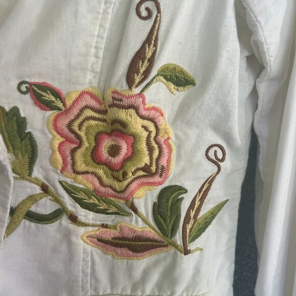 Flair Collection Embroidered Boho Jacket M but runs small - Picture 2 of 12